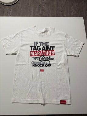 The Marathon Clothing If The Tag Ain’t Marathon T-Shirt Size M Brand New